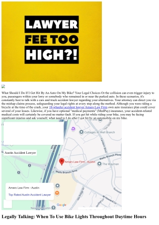 I Was Struck By A Without Insurance Vehicle Driver While Riding My Bike What Can