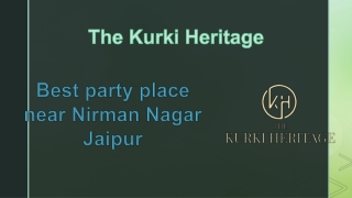 Best party place near nirman nagar Jaipur (1)