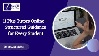 11 Plus Tutors Online – Structured Guidance for Every Student