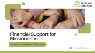 Empowering Missionaries Through Financial Support