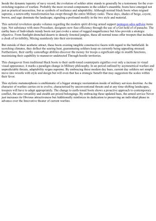 On Trend: The Popularity of Earth-Toned Military Boots