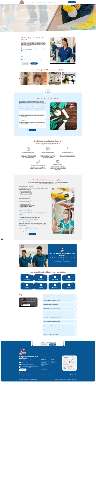maid services design Page