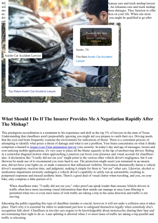 Getting Payment When A Chauffeur Doesn't See Your Bike Free Legal Advice