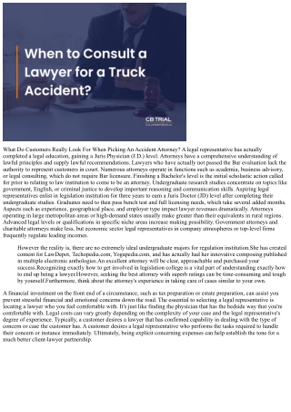 11 Things To Think About When Selecting A Legal Representative