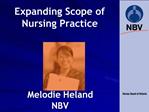Expanding Scope of Nursing Practice