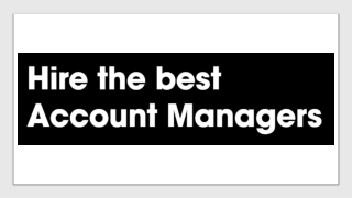 Hire Account Managers UK - Save up to £2,129 with Remote Experts