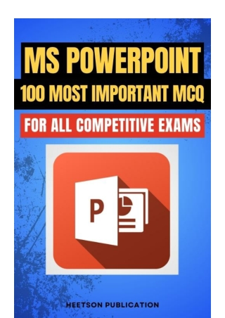 MS PowerPoint MCQ (Microsoft Power Point Question)