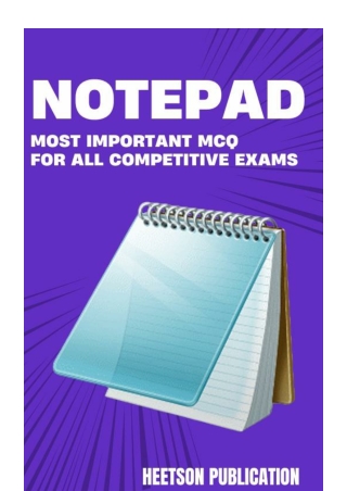 Notepad MCQ