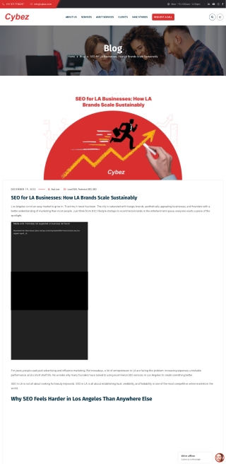 SEO for LA Businesses: How LA Brands Scale Sustainably