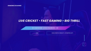 The Rising Popularity of Diamond Exchange Live Cricket in India