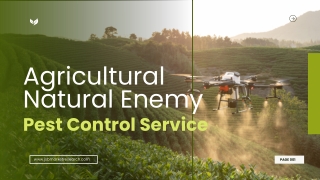 Global Agricultural Natural Enemy Pest Control Service Market  Growth, Trends & Forecast