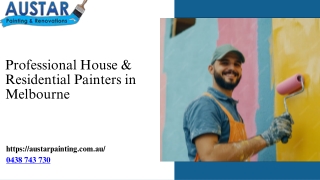 Professional House & Residential Painters in Melbourne