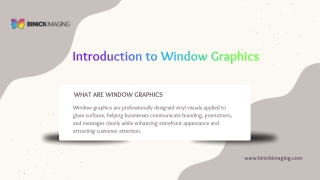 Window Graphics Miami | Binick Imaging