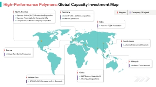 High Performance Polymers- Global Capacity Investment Map