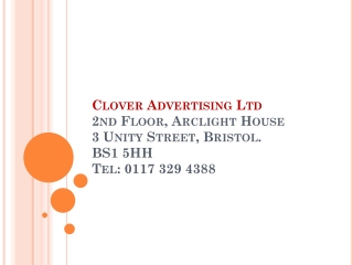 Clover Advertising Ltd Bristol