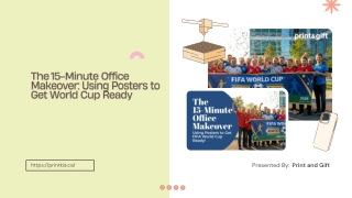 The 15-Minute Office Makeover Using Posters to Get World Cup Ready