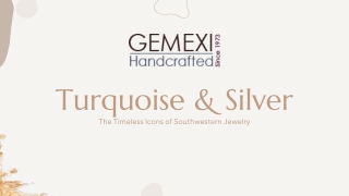 Turquoise & Silver The Timeless Icons of Southwestern Jewelry
