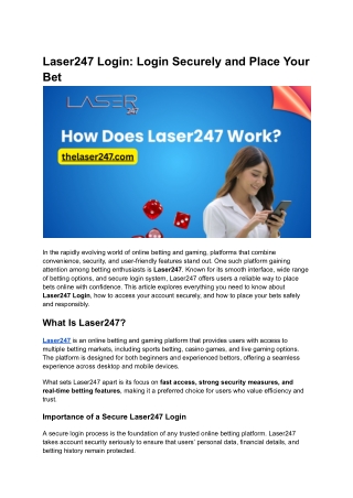 Laser247 Login_ Login Securely and Place Your Bet