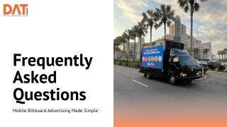 DAT Media FL – Frequently Asked Questions