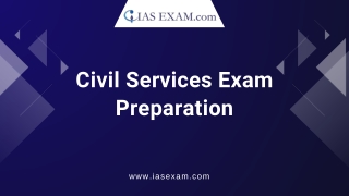 Civil Services Exam Preparation A Complete Guide to UPSC Excellence