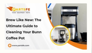 How to Clean a Bunn Coffee Pot: Step-by-Step Maintenance Guide