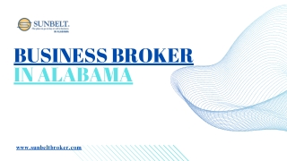 Business Broker in Alabama: Trusted Support for Buyers and Sellers