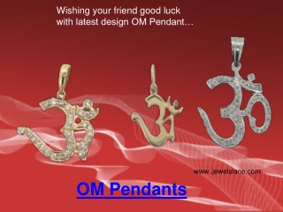 Look Gorgeous with Om Pendant on Internation Women's Day