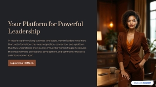 Influential Women Magazine: Your Platform for Powerful Leadership
