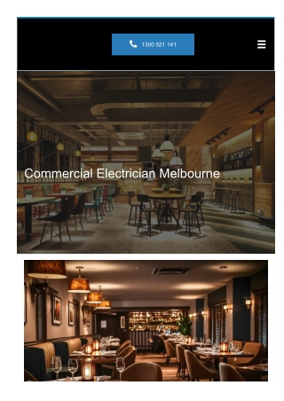 Commercial Electrician Melbourne