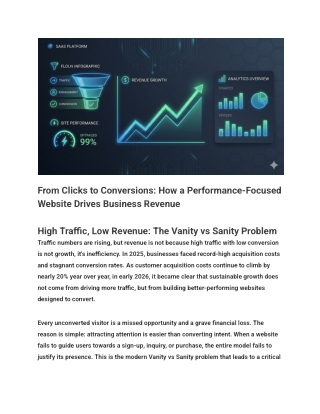 High Website Traffic but Low Conversions? Here’s What You’re Missing