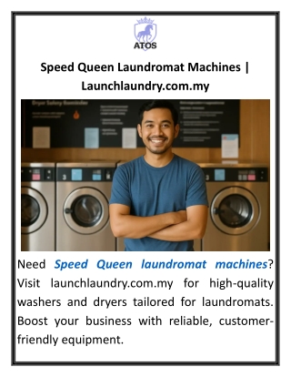 Speed Queen Laundromat Machines Launchlaundry.com.my
