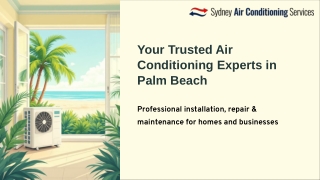 Your Trusted Air Conditioning Experts in Palm Beach