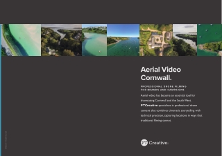 PTCreative Aerial Filming Cornwall