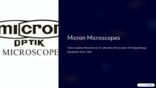 BEST MICROSCOPES AND HISTOPATHOLOGY LAB EQUIPMENT