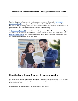 Foreclosure Process in Nevada_ Las Vegas Homeowners Guide