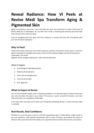 Reveal Radiance How VI Peels at Revive Medi Spa Transform Aging & Pigmented Skin.docx (1)