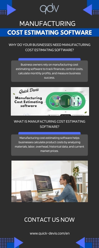 Manufacturing Cost Estimating Software | Quick Devis