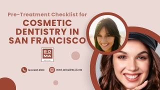 Pre-Treatment Checklist for Cosmetic Dentistry in San Francisco