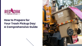 Preparing Properly For Residential Trash Pickup Day