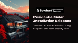 Residential Solar Installation Brisbane