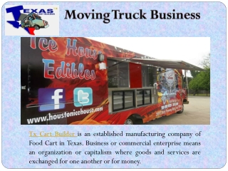 Moving Truck Business