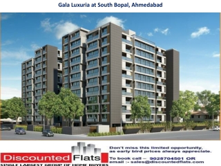 Gala Luxuria South Bopal Ahmedabad by Gala Infra