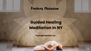 Guided healing meditation in NY