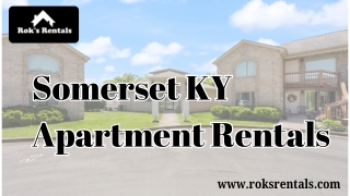 Somerset KY Apartment Rentals