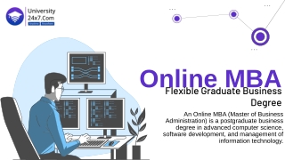 Online MBA Course – Flexible, Accredited & Career-Focused Program