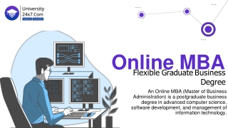 Online MBA Course – Flexible, Accredited & Career-Focused Program