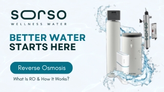 Sorso Reverse Osmosis Filter System for Drinking & Bathing