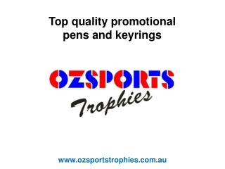 Promotional Pens and Keyrings Brisbane