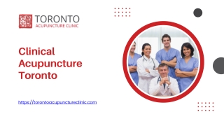 Clinical Acupuncture Toronto - torontoacupunctureclinic.com