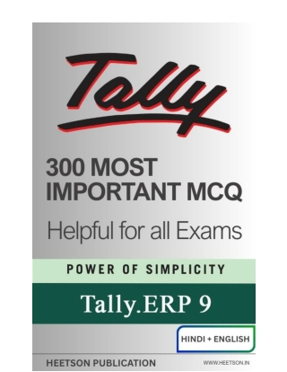 Tally MCQ
